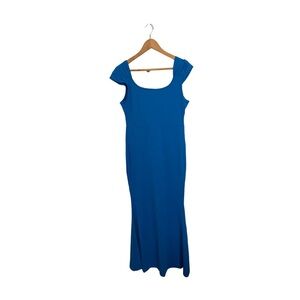 Elegant Blue Women's Dress